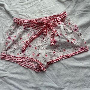 Victoria’s Secret floral sleep shorts